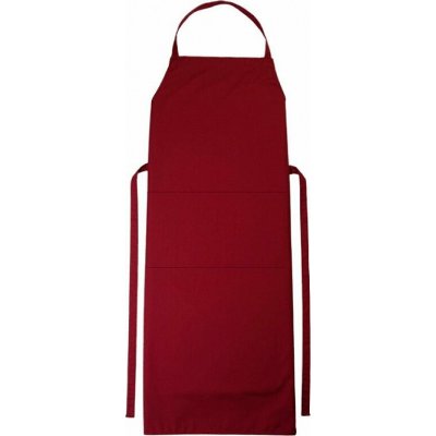 CG Workwear Velká pracovní zástěra Verona 110x75cm červená papriková CGW130 – Hledejceny.cz