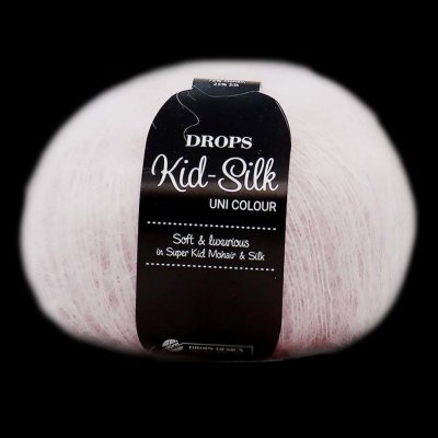Drops Kid-Silk 40 růžová perla