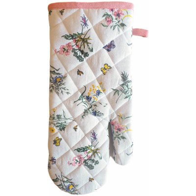 Avax kuchyňská chňapka QK-176 luční kvítí bílo-růžová 35 x 18 cm – Zboží Dáma