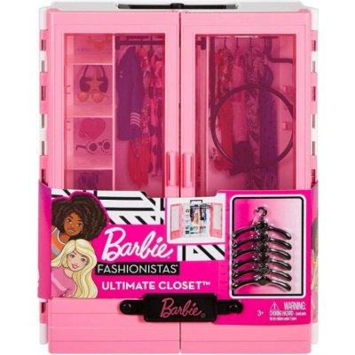 Barbie Fashionistas Šatní skříň – Zboží Mobilmania