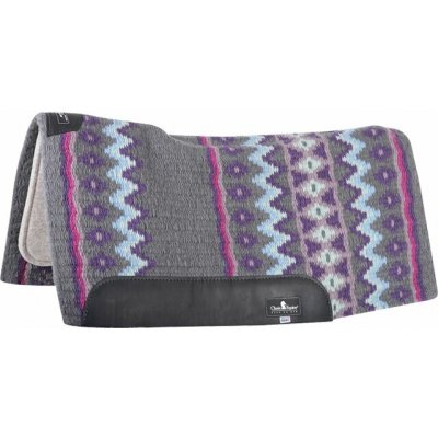 Classic Equine Podsedlová deka Contoured Wool fialová – Zboží Dáma