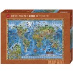 Heye Úžasný svět 2000 dílků – Sleviste.cz