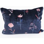 MKLuzkoviny.cz mikroplyš Exclusive Vlčí máky tmavě modré 50 x 70 cm – Zboží Dáma