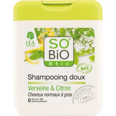 So´Bio Bio šampon jemný verbena-citron 250 ml – Hledejceny.cz