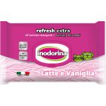 Inodorina ubrousky Mléko a Vanilka s vitamíny 40 ks – HobbyKompas.cz