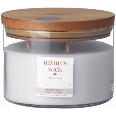 WoodWick Nature's Wick Smoked Vanilla 433 g – Sleviste.cz