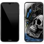 Pouzdro mmCase Gelové Nokia 4.2 - motýl a lebka – Zboží Živě