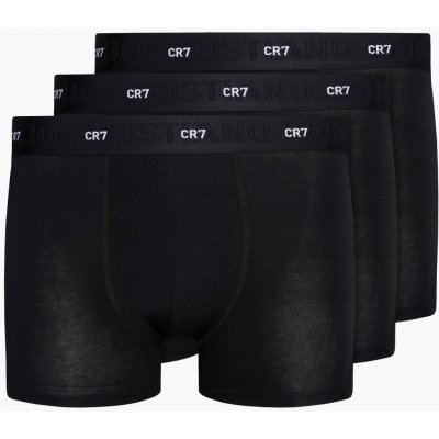 CR7 Bamboo Trunk FSC 3 pary pánské boxerky black – Zboží Mobilmania