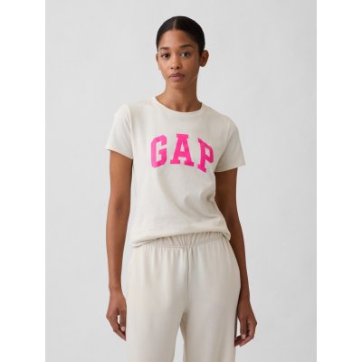 GAP tričko s logem béžová – Zboží Mobilmania