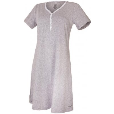 Little Angel noční košile tenká Outlast pruh bílošedý melír – Zboží Dáma