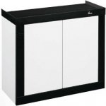 Diversa Fine stolek černý / bílý 120 x 50 x 70 cm – Zboží Dáma