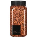 Dekorační kameny v dóze, Mica, 650 ml, velikost 5 - 10 mm, terakotové – Zbozi.Blesk.cz