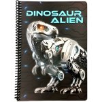 SPIRÁLOVÝ SEŠIT DINOSAURUS, uni – Zboží Živě