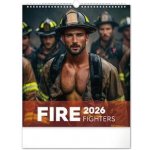 nástěnný Dreamy Firefighters 30 x 34 cm 2026 – Zboží Dáma