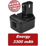 TopTechnology Hitachi EB1214S, EB1220BL, EB1220HL, EB1230HL EB1230R 12V 3300mAh Ni-MH - neoriginální – Hledejceny.cz