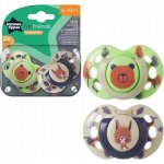 Tommee Tippee Dudlík Breastlike Natural silikon 2ks tyrkysová – Zboží Dáma