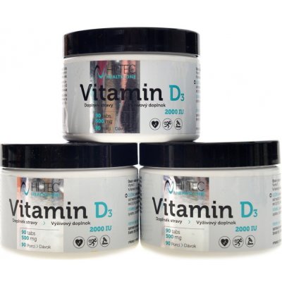 Hi Tec nutrition Health Line Vitamin D3 2000 IU 90 tablet 2+1