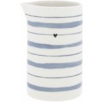 Bastion Collections Keramický džbánek Watercolour Blue Stripes 250 ml modrá – Zboží Mobilmania