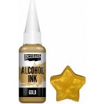 Pentart Alkoholový inkoust 20 ml ZLATÁ – Zboží Dáma