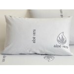 XPOSE Aloe Vera chránič polštáře bílý 70x90 Aloe Vera – Zboží Dáma