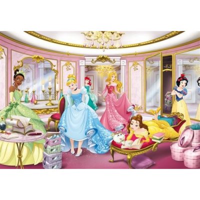 Komar 8-4108 Fototapety Disney Princess zrcadlový sál rozměr 368 cm x 254 cm – Zboží Mobilmania