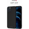 Pouzdro a kryt na mobilní telefon Apple Pouzdro SWISSTEN Soft Joy Apple iPhone 7 / 8 / SE 2020 / SE 2022 - příjemné na dotek - silikonové - černé