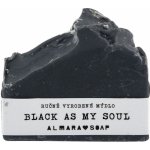 Almara Soap přírodní mýdlo Black As My Soul 100 g – Zboží Dáma