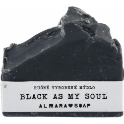 Almara Soap přírodní mýdlo Black As My Soul 100 g