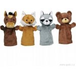 Goki Paňka na ruku 28 cm – Zboží Dáma