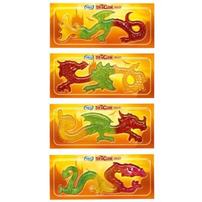 Vidal Dragon jelly želé drak 22 ks 33 g – Hledejceny.cz