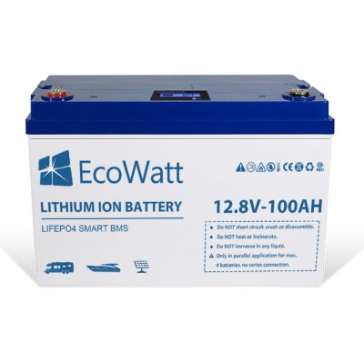 ECOWATT Smart BMS 12,8V 100Ah – Zboží Živě