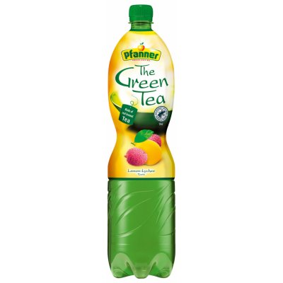 Pfanner Green Tea citron a liči 6 x 1,5 l – Sleviste.cz