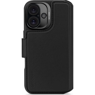 Decoded Ochranné na iPhone 16 - Decoded, Detachable Wallet Black – Zboží Živě