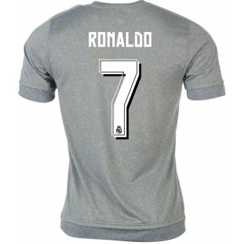 adidas Real Madrid Ronaldo Away shirt 2015 2016 Junior Grey