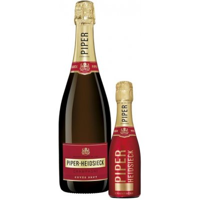 Piper Heidsieck Essentiel Blanc De Blanc Extra Brut 0,75 l + 0,2 l 12% – Zboží Mobilmania