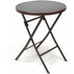 Garthen 35062 Zahradní bistro stolek skleněný se sklopnou deskou – Zboží Mobilmania