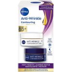 Nivea Anti-Wrinkle Contouring 65+ denní a noční krém pro zlepšení kontur 2 x 50 ml dárková sada – Sleviste.cz