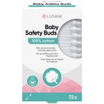 LIVSANE Bezpečnostní Vatové tyčinky 72ks – Zboží Dáma