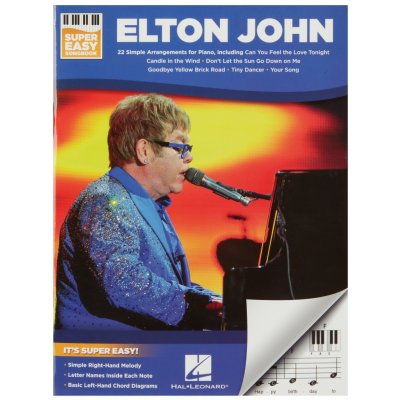 MS Super Easy Songbook - Elton John – Zboží Mobilmania