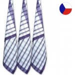 Sleep-well TRADIČNÍ KÁRO 50 x 70 cm FIALOVÁ 3 ks – Zboží Dáma