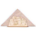 Centroflor Dřevěný stojánek na ubrousky 73x143mm – Zboží Dáma