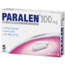 PARALEN RCT 100MG SUP 5