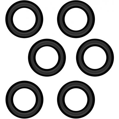 Gumové kroužky Designa O Rings, 6 ks – Zboží Mobilmania
