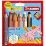 Stabilo Woody pastelky 3 v 1 Jednorožec 6 ks – Hledejceny.cz