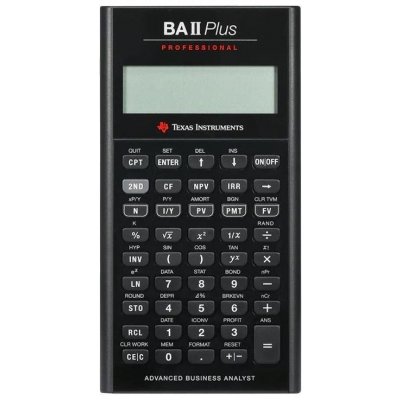 Texas Instruments BA II Plus Professional IIBAPRO/FC/3E12/A