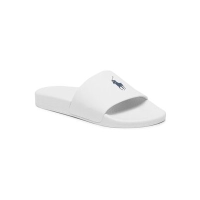 Polo Ralph Lauren nazouváky Polo Slide 809892945007 Deckwash White/Navy – Hledejceny.cz