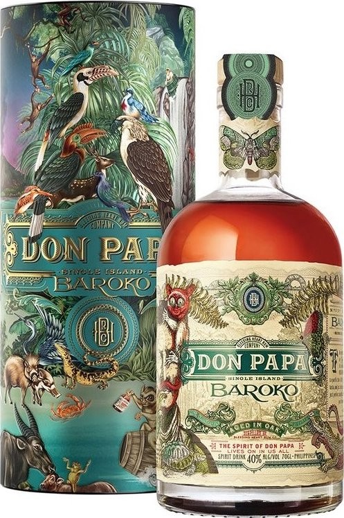 Don Papa Baroko 70 cl, 40%