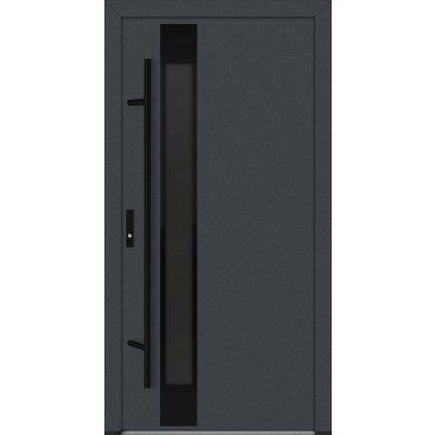 Hahn-Türke DS82-M34 mléčné sklo Antracit Pravé 88 x 208 cm – Hledejceny.cz