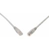 síťový kabel Solarix 28410059 patch CAT6 UTP PVC 0,5m, šedý