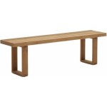 Kave Home Canadell 170 cm Teaková – Hledejceny.cz